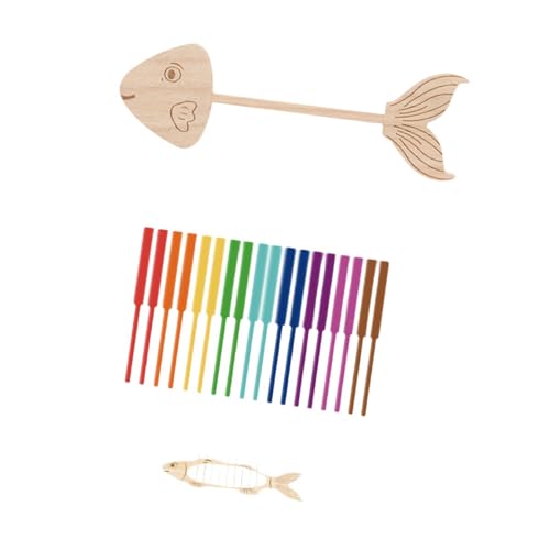 MagiDeal Fischknochensortierfarberkennung Feinmotor Mehrzweck Vorschulbildung Spielzeug für Kinder Kindergarten Geburtstag Geschenk, S MagiDeal Fischknochensortierfarberkennung Feinmotor Mehrzweck Vorschulbildung Spielzeug für Kinder Kindergarten Geburtstag Geschenk, S von MagiDeal