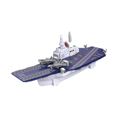 MagiDeal Flugzeugträger-Spielzeug, 4D-Kriegsschiff-Simulationsschaufenster, startendes Flugzeugträger-Spielzeug für Kinder ab 6 Jahren, Tischdekoration für MagiDeal Flugzeugträger-Spielzeug, 4D-Kriegsschiff-Simulationsschaufenster, startendes Flugzeugträger-Spielzeug für Kinder ab 6 Jahren, Tischdekoration für von MagiDeal