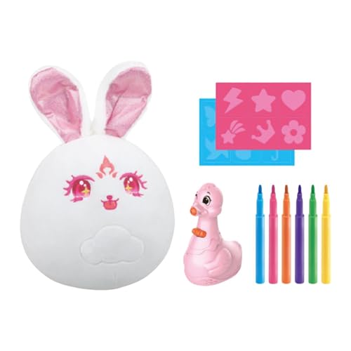 MagiDeal Graffiti Plüschspielzeug DIY Plüsch Doll Home Decor Lackierende Mal Kits Zeichnen Spielzeug für Kinder Kinder Jungen Mädchen Geburtstagsgeschenke, Kaninchen MagiDeal Graffiti Plüschspielzeug DIY Plüsch Doll Home Decor Lackierende Mal Kits Zeichnen Spielzeug für Kinder Kinder Jungen Mädchen Geburtstagsgeschenke, Kaninchen von MagiDeal
