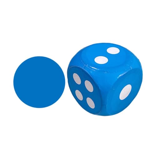 MagiDeal Großer Schaumstoffwürfel, Riesiger Würfel, Partygeschenke, Frühe Mathematische Fähigkeiten, 30 cm, Frühes Lernspielzeug, Spielen, Dekoratives Lernspie, Blau von MagiDeal