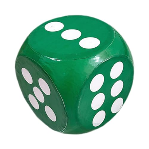 MagiDeal Großer Schaumstoffwürfel mit 6 Seiten, Mathespiele, Partyzubehör, Frühes Lernspielzeug, Spaß, Tolles Geschenk, Frühe Mathematische Fähigkeiten, Pädago, Grün von MagiDeal