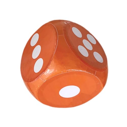 MagiDeal Großer Schaumstoffwürfel mit 6 Seiten, Mathespiele, Partyzubehör, Frühes Lernspielzeug, Spaß, Tolles Geschenk, Frühe Mathematische Fähigkeiten, Pädago, Orange von MagiDeal