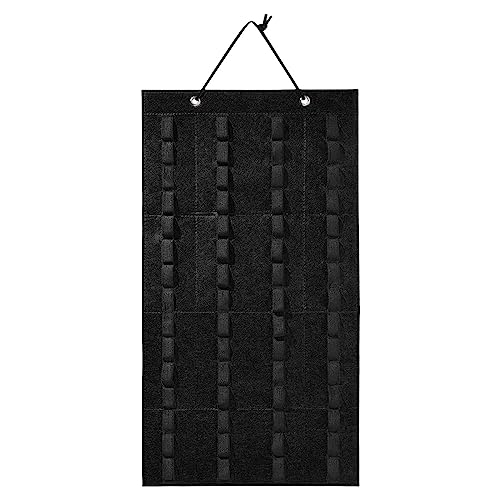 MagiDeal Hängender Aufbewahrungs-Organizer für Druckguss-Modellautos, Spielzeugauto-Display-Hängetasche, ordentliche Präsentation, langlebige Filz-Vitrine für, Schwarz MagiDeal Hängender Aufbewahrungs-Organizer für Druckguss-Modellautos, Spielzeugauto-Display-Hängetasche, ordentliche Präsentation, langlebige Filz-Vitrine für, Schwarz von MagiDeal