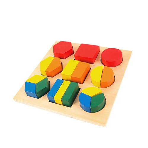 MagiDeal Hölzerne geometrische Formbrett, mathematische Manipulative Bildung Frühes Lernen Holzblöcke Puzzlespielzeug für Kinder Alter 3 4 5 6 Jahre, Geometrie Zersetzen MagiDeal Hölzerne geometrische Formbrett, mathematische Manipulative Bildung Frühes Lernen Holzblöcke Puzzlespielzeug für Kinder Alter 3 4 5 6 Jahre, Geometrie Zersetzen von MagiDeal