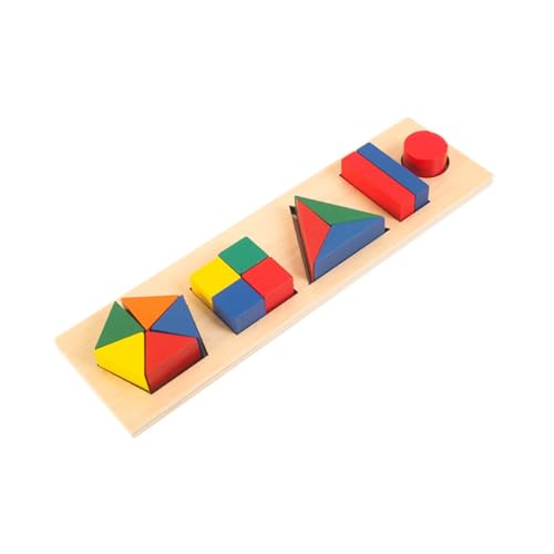 MagiDeal Hölzerne geometrische Formbrett, mathematische Manipulative Bildung Frühes Lernen Holzblöcke Puzzlespielzeug für Kinder Alter 3 4 5 6 Jahre, Kombinierte Geometrie MagiDeal Hölzerne geometrische Formbrett, mathematische Manipulative Bildung Frühes Lernen Holzblöcke Puzzlespielzeug für Kinder Alter 3 4 5 6 Jahre, Kombinierte Geometrie von MagiDeal