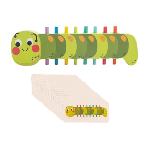 MagiDeal Hölzernen Matching Toy Fine Motor Early Education Koordination Farb Sortieren Holzlernwerkzeug für Kinder Boy Girls Party MagiDeal Hölzernen Matching Toy Fine Motor Early Education Koordination Farb Sortieren Holzlernwerkzeug für Kinder Boy Girls Party von MagiDeal