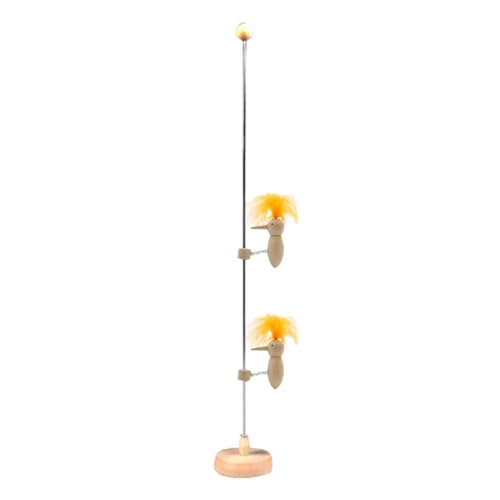 MagiDeal Hölzernes Vogelstangen-Spielzeug, Frühlingsvögel, frühpädagogisch, lustiger pickender Vogel auf Einer Stange, Zwei Vögel, Stange pickendes MagiDeal Hölzernes Vogelstangen-Spielzeug, Frühlingsvögel, frühpädagogisch, lustiger pickender Vogel auf Einer Stange, Zwei Vögel, Stange pickendes von MagiDeal