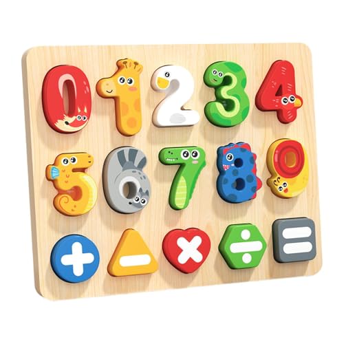 MagiDeal Holzpuzzle für Kinder, Lernspielzeug, Feinmotorik, Pädagogisches Brettspiel für Kinder, Jungen Und Mädchen Im Alter von 3, 4, 5 Und älter, Geschenke, Nummer MagiDeal Holzpuzzle für Kinder, Lernspielzeug, Feinmotorik, Pädagogisches Brettspiel für Kinder, Jungen Und Mädchen Im Alter von 3, 4, 5 Und älter, Geschenke, Nummer von MagiDeal