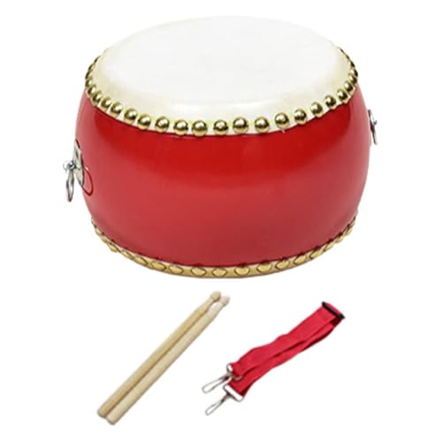 MagiDeal Holztrommelspielzeug Percussion Drum Unterricht sensorisches Musikinstrument Rhythmus Hand Drum Kids Drum Set für Kleinkinder Kinder Kinder von MagiDeal