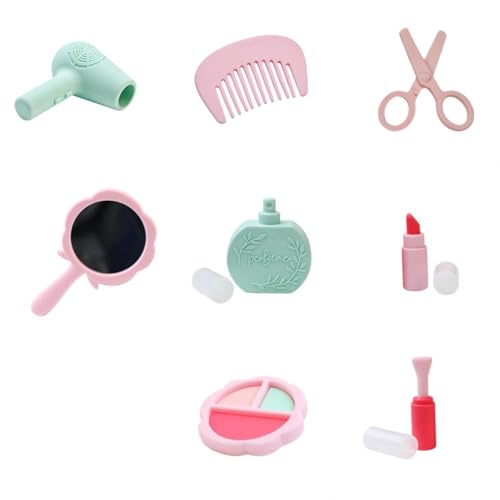 MagiDeal Kinder Rollenspiel-Make-up-Set, Make-up-Set, Spiegel für kleine Mädchen, Rollenspiele, Kosmetik-Set, Spielzeug als Geschenk für Kinder von MagiDeal