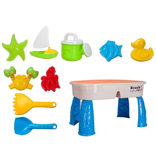 MagiDeal Kinder Sandwasserspiegel Sensorischer Tisch Multifunktional Spaß tragbar mit Zubehör im Freien Strandspielzeug für MagiDeal Kinder Sandwasserspiegel Sensorischer Tisch Multifunktional Spaß tragbar mit Zubehör im Freien Strandspielzeug für von MagiDeal