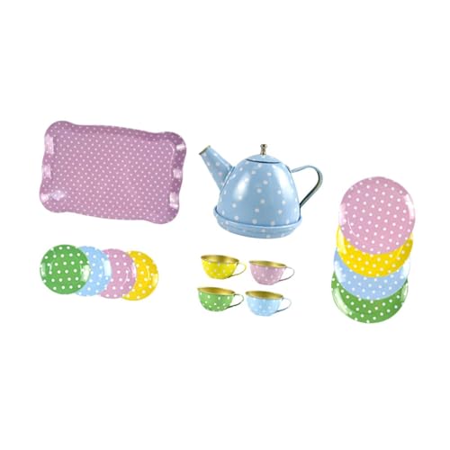 MagiDeal Kinder-Teeservice für kleine Mädchen, Prinzessinnen-Spielzeug, Eltern-Kind-Interaktion, Rollenspiel-Spielzeug, Teeparty-Set für Mädchen, Kinder, Blau MagiDeal Kinder-Teeservice für kleine Mädchen, Prinzessinnen-Spielzeug, Eltern-Kind-Interaktion, Rollenspiel-Spielzeug, Teeparty-Set für Mädchen, Kinder, Blau von MagiDeal
