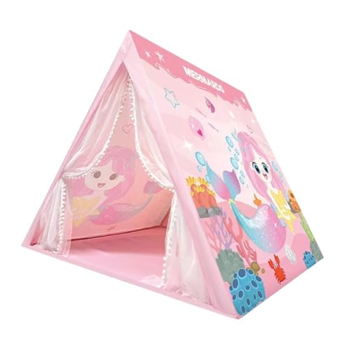 MagiDeal Kinderspielzelt, indisches Spielhaus, Kinderspielhaus, tragbares Indoor-Spielhaus, Tipi für Jungen, Mädchen, Kleinkinder, Hinterhof, Rosa MagiDeal Kinderspielzelt, indisches Spielhaus, Kinderspielhaus, tragbares Indoor-Spielhaus, Tipi für Jungen, Mädchen, Kleinkinder, Hinterhof, Rosa von MagiDeal