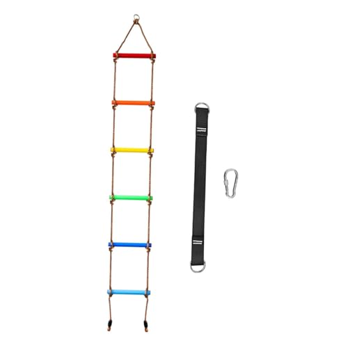 MagiDeal Kletterseilleiter für Kinder, Kletterleiter, 6 Abschnitte, Klettergerüst, Zubehör für, Jungen und Mädchen, Kinder, Quadrate MagiDeal Kletterseilleiter für Kinder, Kletterleiter, 6 Abschnitte, Klettergerüst, Zubehör für, Jungen und Mädchen, Kinder, Quadrate von MagiDeal