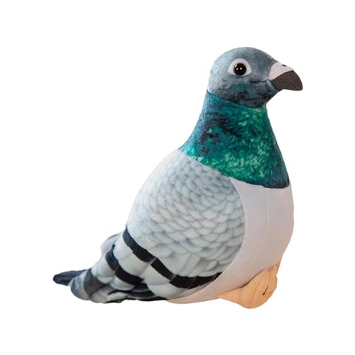 MagiDeal Kuscheltiere, Vögel, realistische Taube, Plüschtier, süßer Begleiter, langlebig, weiches Wurfkissen, Raumdekoration für Schlafzimmer, Büro, Grün blau MagiDeal Kuscheltiere, Vögel, realistische Taube, Plüschtier, süßer Begleiter, langlebig, weiches Wurfkissen, Raumdekoration für Schlafzimmer, Büro, Grün blau von MagiDeal