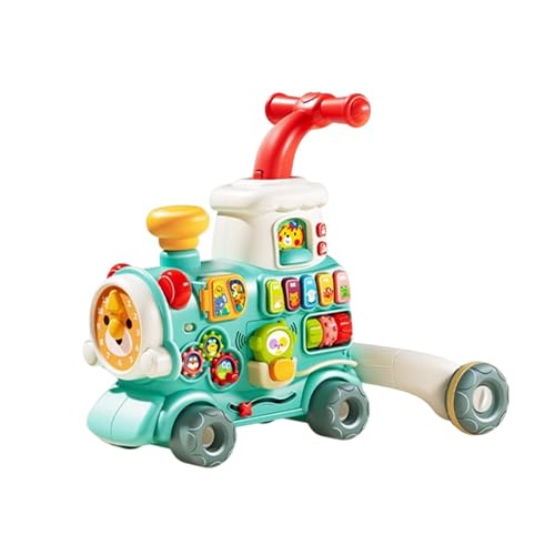 MagiDeal Lauflernhilfen für Kleinkinder, Schiebespielzeug, Lauflernhilfe, Ständer, Schieben, Gehen, Lichteffekt, interaktive Sounds, Musikspielzeug, GrÜn MagiDeal Lauflernhilfen für Kleinkinder, Schiebespielzeug, Lauflernhilfe, Ständer, Schieben, Gehen, Lichteffekt, interaktive Sounds, Musikspielzeug, GrÜn von MagiDeal