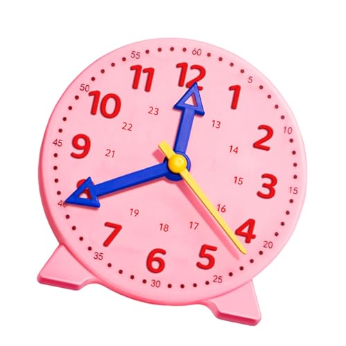 MagiDeal Lernuhr für, pädagogisches Geschenk, grundlegende mathematische Entwicklung, Mathematik-Lernspielzeug für, Uhrzeitanzeige für Jungen und, Rosa MagiDeal Lernuhr für, pädagogisches Geschenk, grundlegende mathematische Entwicklung, Mathematik-Lernspielzeug für, Uhrzeitanzeige für Jungen und, Rosa von MagiDeal