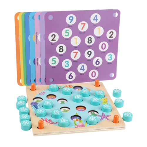 MagiDeal Memory-Schachspiel mit Cartoon-Muster, Flip-Schachbrettspiel für die Versammlungsaktivität im Kindergarten MagiDeal Memory-Schachspiel mit Cartoon-Muster, Flip-Schachbrettspiel für die Versammlungsaktivität im Kindergarten von MagiDeal