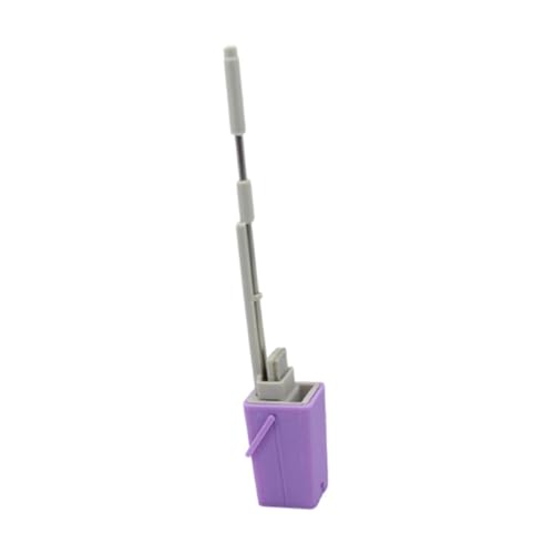 MagiDeal Mini Mopp House Tool Hausarbeit tun Spiele Party Leichtes kleines Mopp so tun, als würde sie für Geschenkalter 3-6 Jahre Spielen, Lila von MagiDeal