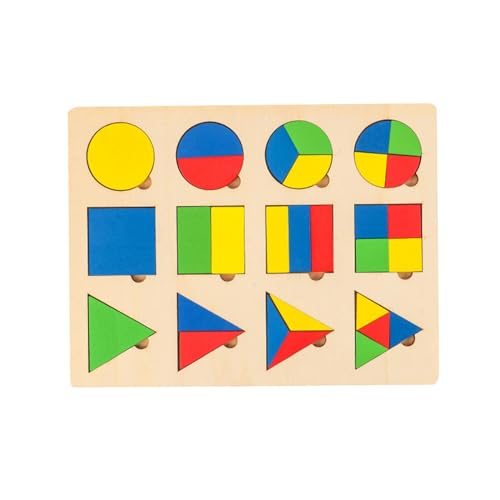 MagiDeal Montessori Spielzeug Holz Puzzle Üben Hand Auge Koordination Brettspiel Puzzle Spielzeug für Party Kindergarten Studie von MagiDeal