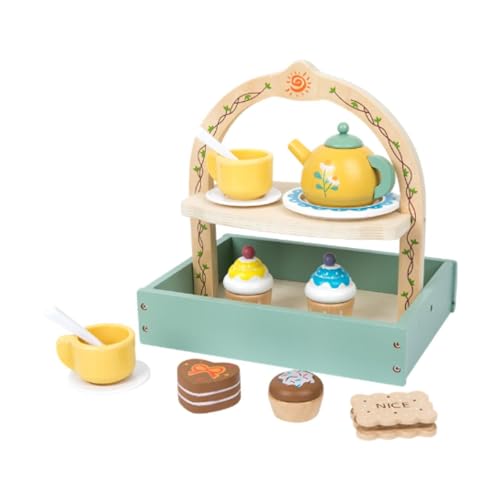MagiDeal Nachmittags-Spielparty, Küchenspielset, farblich passendes Rollenspiel, Küchenspielzeug, Kinder-Teeparty-Set für Kleinkinder im Alter von 3–6 Jahren MagiDeal Nachmittags-Spielparty, Küchenspielset, farblich passendes Rollenspiel, Küchenspielzeug, Kinder-Teeparty-Set für Kleinkinder im Alter von 3–6 Jahren von MagiDeal
