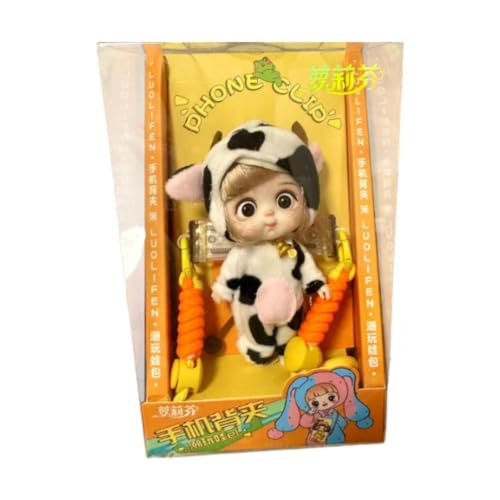 MagiDeal Niedlicher Puppenschlafsack, Puppenmädchen-Geburtstagsgeschenk, schöner, Leichter, Trendiger Kinderrucksack für Schlafzimmer, Wohnzimmer, Kleine Kuh MagiDeal Niedlicher Puppenschlafsack, Puppenmädchen-Geburtstagsgeschenk, schöner, Leichter, Trendiger Kinderrucksack für Schlafzimmer, Wohnzimmer, Kleine Kuh von MagiDeal