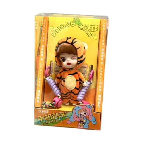 MagiDeal Niedlicher Puppenschlafsack, Puppenmädchen-Geburtstagsgeschenk, schöner, Leichter, Trendiger Kinderrucksack für Schlafzimmer, Wohnzimmer, Kleines Tigermädchen MagiDeal Niedlicher Puppenschlafsack, Puppenmädchen-Geburtstagsgeschenk, schöner, Leichter, Trendiger Kinderrucksack für Schlafzimmer, Wohnzimmer, Kleines Tigermädchen von MagiDeal