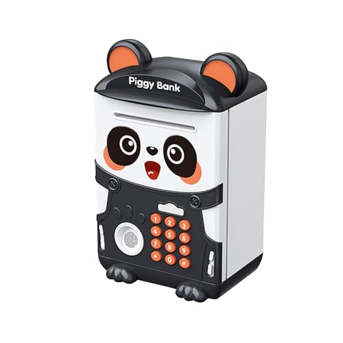 MagiDeal Panda Piggy Bank Passwort Simulierte Pädagogische Frühe Entwicklung Geld Bank Box ATM Geld Bank von MagiDeal