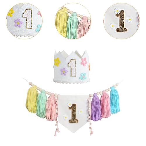 MagiDeal Party-Dekorationen für den ersten Geburtstag, Hochstuhl-Banner und Kronenhut, Heimdekoration, Urlaub, Kinderzimmer, Wanddekoration, Fotohintergrund, Style C MagiDeal Party-Dekorationen für den ersten Geburtstag, Hochstuhl-Banner und Kronenhut, Heimdekoration, Urlaub, Kinderzimmer, Wanddekoration, Fotohintergrund, Style C von MagiDeal