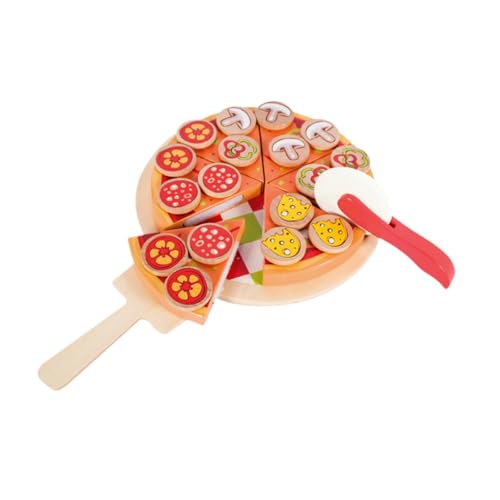 MagiDeal Pizzaspielzeug aus Holz, Küchenzubehör, Lernspielzeug, Rollenspiel, pädagogisches Schneiden, Essen, Spielspielzeug, Küchenspielzeug für Kinder MagiDeal Pizzaspielzeug aus Holz, Küchenzubehör, Lernspielzeug, Rollenspiel, pädagogisches Schneiden, Essen, Spielspielzeug, Küchenspielzeug für Kinder von MagiDeal