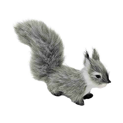 MagiDeal Plüsch Eichhörnchen Ornament, Eichhörnchen Figur, Dekorative Simulation, Eichhörnchen Plüsch, 12 cm, für Weihnachten, Urlaub, Party, Plüsch Eichhörnch, grau MagiDeal Plüsch Eichhörnchen Ornament, Eichhörnchen Figur, Dekorative Simulation, Eichhörnchen Plüsch, 12 cm, für Weihnachten, Urlaub, Party, Plüsch Eichhörnch, grau von MagiDeal