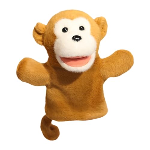MagiDeal Plüsch-Handpuppe, Tier-Plüschtier, Rollenspiel, Witze, weiche Geschichtenerzählpuppen, interaktive Puppe für Vorschulaufführungen, AFFE MagiDeal Plüsch-Handpuppe, Tier-Plüschtier, Rollenspiel, Witze, weiche Geschichtenerzählpuppen, interaktive Puppe für Vorschulaufführungen, AFFE von MagiDeal