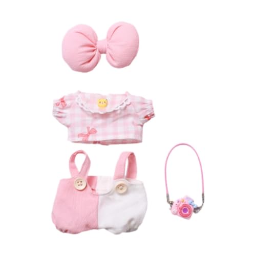 MagiDeal Plüsch-Puppenkleidung, Mädchen-Puppenkleidung, Foto-Requisiten, Zubehör, Geburtstagsgeschenk, niedliches Ankleiden, Bequeme Outfits, Kostümanzug, mit Rosa Kamera MagiDeal Plüsch-Puppenkleidung, Mädchen-Puppenkleidung, Foto-Requisiten, Zubehör, Geburtstagsgeschenk, niedliches Ankleiden, Bequeme Outfits, Kostümanzug, mit Rosa Kamera von MagiDeal