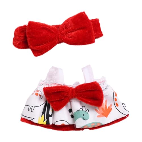 MagiDeal Plüschfiguren Kleidungsset, Mädchenpuppenkostüm mit Kopfbedeckung, für Kleine Mädchen, Foto Requisiten, Pädagogisches Rollenspiel für 17 cm Große Pupp, Rock Und Kopfbedeckung MagiDeal Plüschfiguren Kleidungsset, Mädchenpuppenkostüm mit Kopfbedeckung, für Kleine Mädchen, Foto Requisiten, Pädagogisches Rollenspiel für 17 cm Große Pupp, Rock Und Kopfbedeckung von MagiDeal