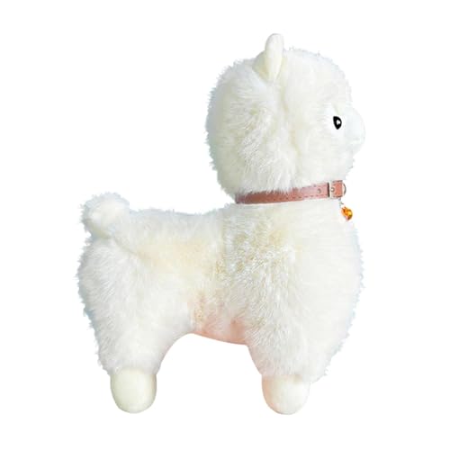 MagiDeal -Plüschtierfigur, Sammlerstück, Heimdekoration, Geschenk, Cartoon-Plüschtierpuppe für, Erwachsene, Teenager, Jungen und Mädchen, Weiß von MagiDeal