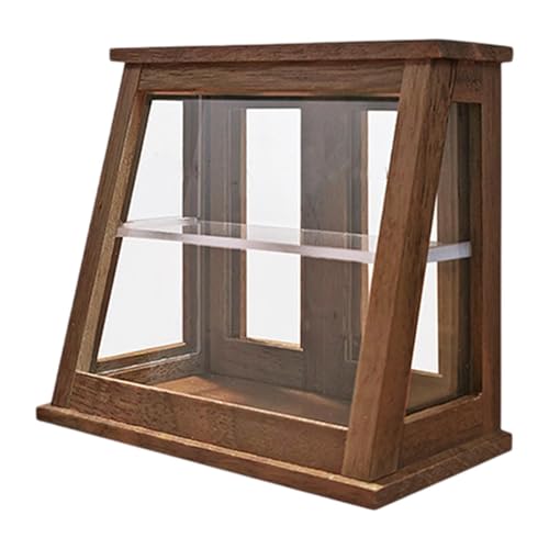 MagiDeal Puppenhaus-Bäckerei-Vitrine, Puppenhaus-Möbel aus Holz im Maßstab 1:12, Puppenhaus-Zubehör, Mini-Bäckerei-Koffer für die Ladenszene, Hintere Tür Aus Walnussholz MagiDeal Puppenhaus-Bäckerei-Vitrine, Puppenhaus-Möbel aus Holz im Maßstab 1:12, Puppenhaus-Zubehör, Mini-Bäckerei-Koffer für die Ladenszene, Hintere Tür Aus Walnussholz von MagiDeal