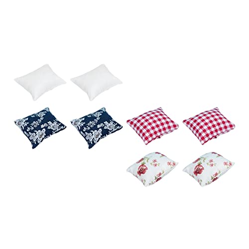 MagiDeal Puppenhaus-Kissen im Maßstab 1:12, 8 x Puppenhaus-Kissen, Wohnzimmer-Schlafsofa-Zubehör, Simulations-Lebensszenen-Modell-Spielzeug, Stil a MagiDeal Puppenhaus-Kissen im Maßstab 1:12, 8 x Puppenhaus-Kissen, Wohnzimmer-Schlafsofa-Zubehör, Simulations-Lebensszenen-Modell-Spielzeug, Stil a von MagiDeal