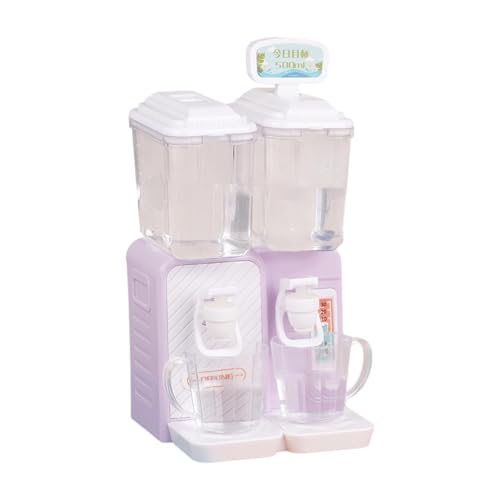 MagiDeal Puppenhaus Wasserspender, Miniatur Szenenmodell, DIY Puppenhaus, Trinkmaschine, Wasserkühlungsmodell für Schlafzimmer, Küche, Dekor, Lila MagiDeal Puppenhaus Wasserspender, Miniatur Szenenmodell, DIY Puppenhaus, Trinkmaschine, Wasserkühlungsmodell für Schlafzimmer, Küche, Dekor, Lila von MagiDeal