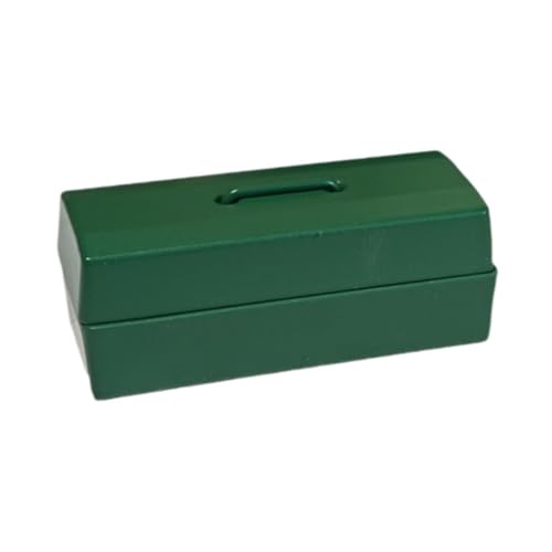 MagiDeal Puppenhaus-Werkzeugkasten im Maßstab 1:12, Mikro-Landschaftsdekor, Legierung, Ornament, Organizer, Lebensszene, Puppenhaus-Zubehör für Wohnzimmer, GrÜn MagiDeal Puppenhaus-Werkzeugkasten im Maßstab 1:12, Mikro-Landschaftsdekor, Legierung, Ornament, Organizer, Lebensszene, Puppenhaus-Zubehör für Wohnzimmer, GrÜn von MagiDeal