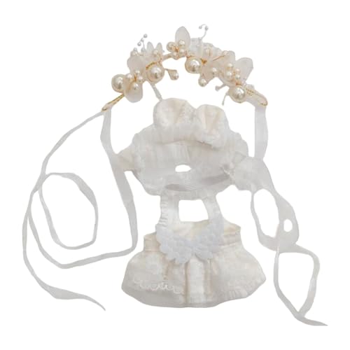 MagiDeal Puppenkleid für Mädchen, Prinzessinnenkleid, Dekoration, stilvoll, süß, weich, für kleine Mädchen, Foto-Requisiten, Puppen-Outfits, Kostüm für 17 cm MagiDeal Puppenkleid für Mädchen, Prinzessinnenkleid, Dekoration, stilvoll, süß, weich, für kleine Mädchen, Foto-Requisiten, Puppen-Outfits, Kostüm für 17 cm von MagiDeal