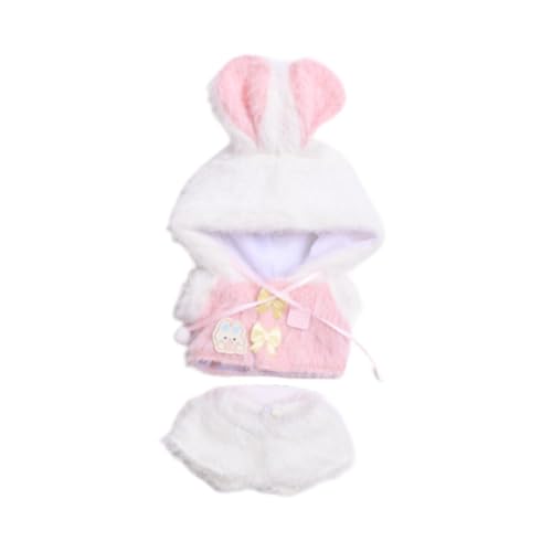 MagiDeal Puppenkleidung, Geburtstagsgeschenke zum Anziehen, stilvolle Cartoon-Ohren, hübscher Wickelanzug, Outfit-Set für Puppen, Rosa MagiDeal Puppenkleidung, Geburtstagsgeschenke zum Anziehen, stilvolle Cartoon-Ohren, hübscher Wickelanzug, Outfit-Set für Puppen, Rosa von MagiDeal