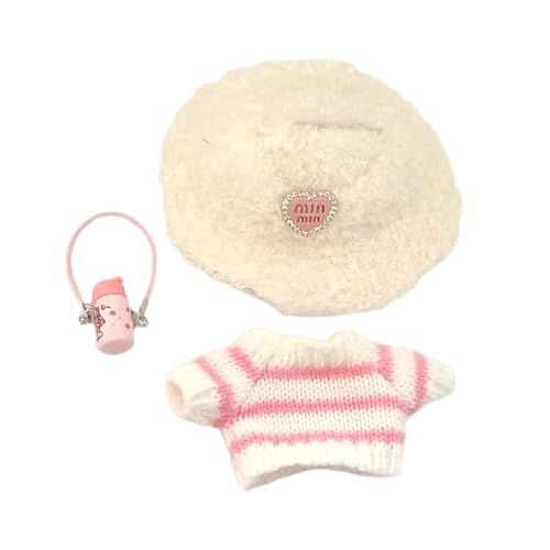 MagiDeal Puppenkleidung, Puppenbekleidung, Geburtstagsgeschenk, leichte Partydekoration, Verkleidung, Mini-Strickpullover mit Streifen und kleinem Wasserkocher, Rosa MagiDeal Puppenkleidung, Puppenbekleidung, Geburtstagsgeschenk, leichte Partydekoration, Verkleidung, Mini-Strickpullover mit Streifen und kleinem Wasserkocher, Rosa von MagiDeal