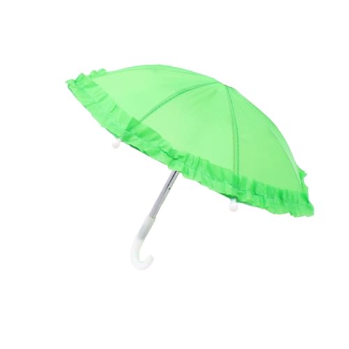 MagiDeal Puppenschirm, Mini-Farbschirm, niedliches Mini-Regenschirm-Spielzeug, Malerei, Geschenk, hängende dekorative Requisiten für Kinder, Grün MagiDeal Puppenschirm, Mini-Farbschirm, niedliches Mini-Regenschirm-Spielzeug, Malerei, Geschenk, hängende dekorative Requisiten für Kinder, Grün von MagiDeal