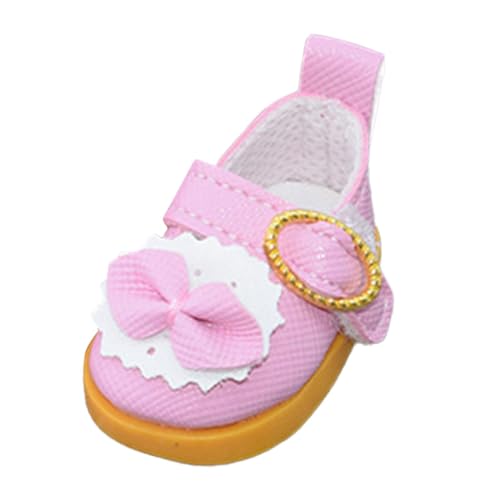 MagiDeal Puppenschuhe aus Plüsch, Anziehsachen, Foto-Requisiten, DIY-Accessoires, Mode für kleine Mädchen, dekorative Puppenschuhe für Mädchen, Puppen selbst, ROSA von MagiDeal