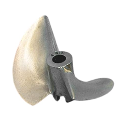 MagiDeal RC-Bootspropeller, RC-Bootsschiff-Außenborder für ferngesteuerte Boote, 2 Flügel, fächerförmig, Kupfer, zu installierendes Ersatzpaddel, 31 Mm von MagiDeal