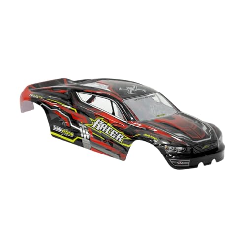 MagiDeal RC CAR Body Shell Truck Body Accessoire Kinder Erwachsene Geschenk stilvoller professioneller hoher Zuverlässigkeit Easy Installation Ersatz, X16 Sj01 Rot von MagiDeal