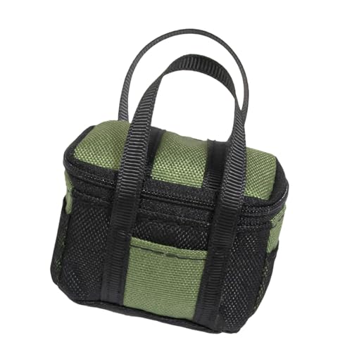 MagiDeal RC Car Bag Accessoires Dekoration Ersatz Leichtes DIY Dekorationsmodell Auto Reisepack für 1: 8 1:10 RC Fahrzeugteile, Grüne Handtasche von MagiDeal