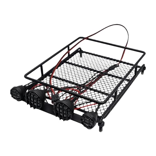 MagiDeal RC Model Car Dach Rack Gepäckmodell Zubehör mit Lichtern DIY Gepäckträger fürfür 1:10 1:12 RC Crawler Car Accessoire MagiDeal RC Model Car Dach Rack Gepäckmodell Zubehör mit Lichtern DIY Gepäckträger fürfür 1:10 1:12 RC Crawler Car Accessoire von MagiDeal