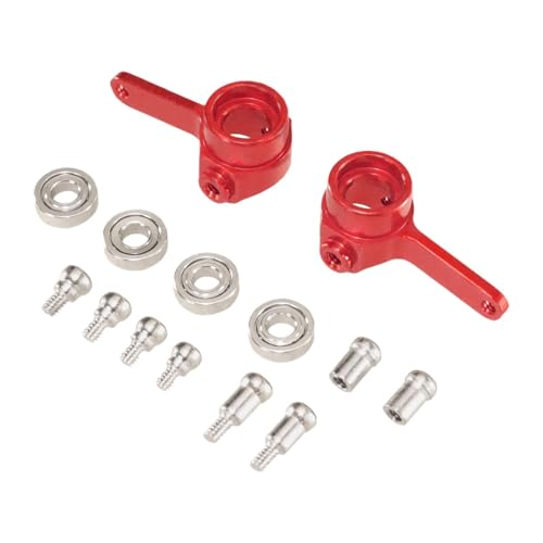 MagiDeal RC-Vorderradlenkbecher, Aluminiumlegierung, Mehrzweckkomponente, DIY-modifizierte Ersatzteile für K989 284131 284161 284010, Maßstab 1:28, Rot MagiDeal RC-Vorderradlenkbecher, Aluminiumlegierung, Mehrzweckkomponente, DIY-modifizierte Ersatzteile für K989 284131 284161 284010, Maßstab 1:28, Rot von MagiDeal