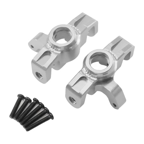 MagiDeal RC-Vorderradlenkbecher, DIY, stabile Leistung, multifunktional, Metall, modifizierter Ersatz, ersetzt 14211, 1/14, ferngesteuertes Auto, Argent von MagiDeal